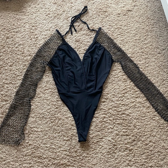 Black Diamond Bodysuit - Picture 2 of 4